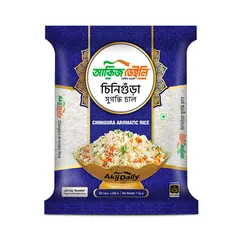Akij Daily Chinigura Aromatic Rice - 1 kg - Rokomari